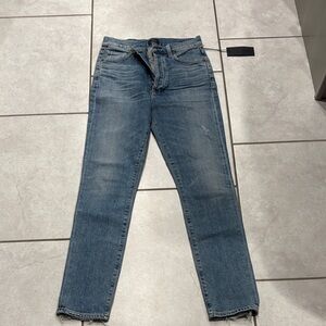 Citizens Of Humanity Light Blue Button-Fly Jeans